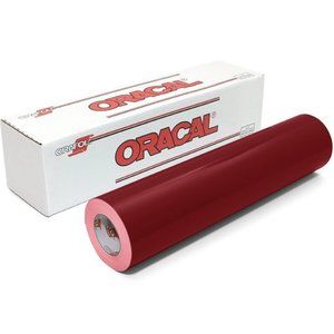 12" x 5 Feet BURGUNDY Oracal 651 Cricut Hobby Craft Decal Vinyl Sticker